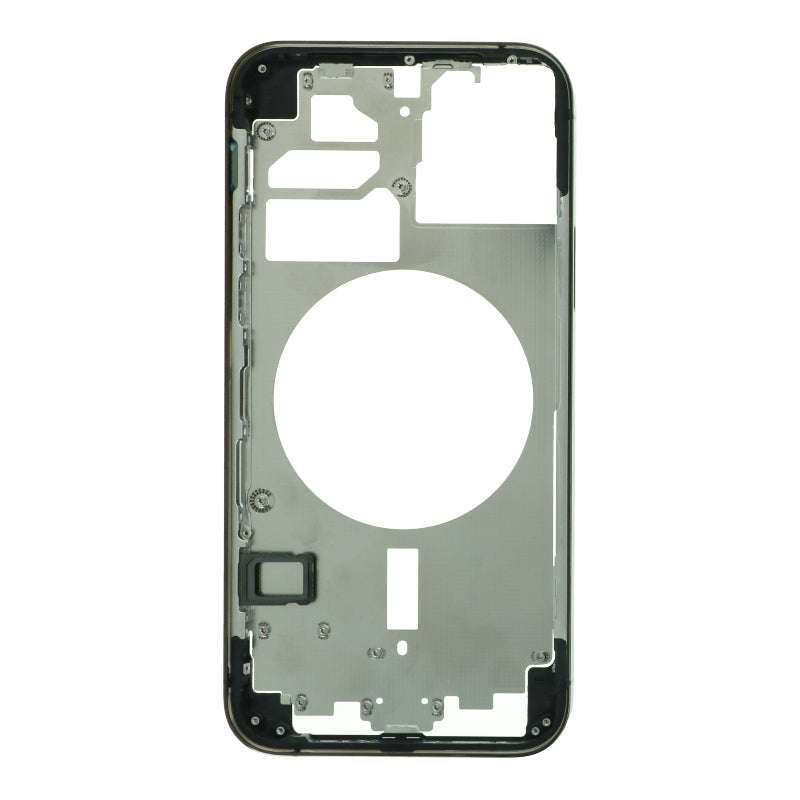Middle Frame with Side Buttons + SIM Card Tray for iPhone 12 Pro European Version Gray OEM