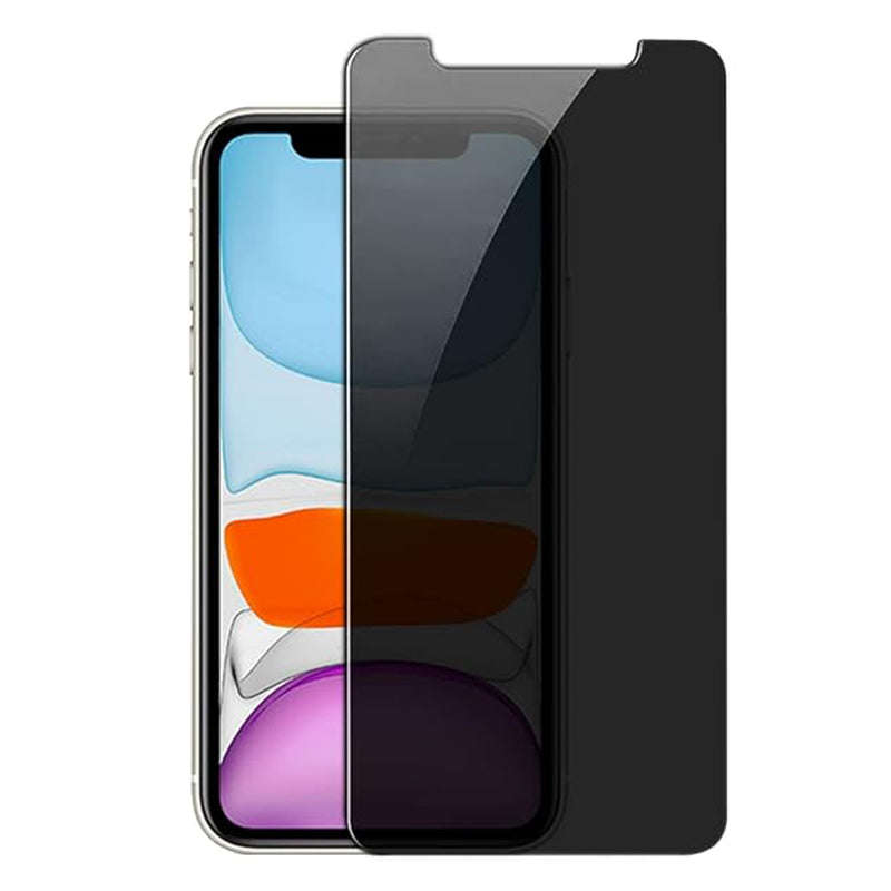 Privacy Anti-Glare Full Screen Tempered Glass Screen Protector for iPhone 11/XR Black