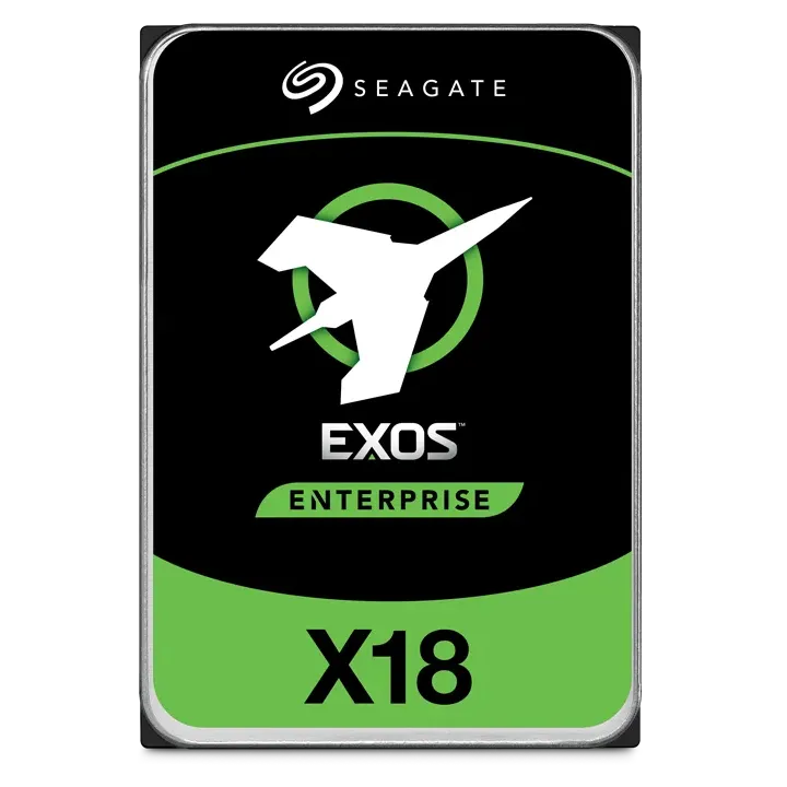 Seagate Exos X18 14TB HDD; 3.5''; 6GB/s SATA 512e/4Kn; RPM 7200