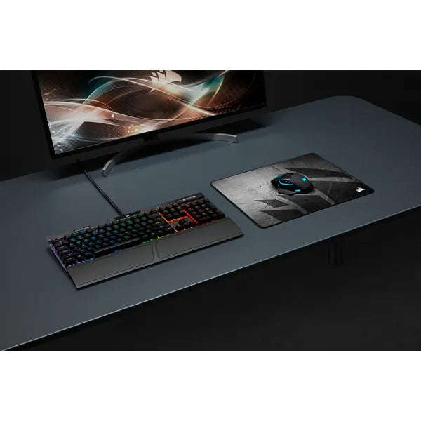 Corsair MM300 PRO Premium Spill-Proof Cloth Gaming Mouse Pad  Medium; Black - 360mm x 300mm x ...