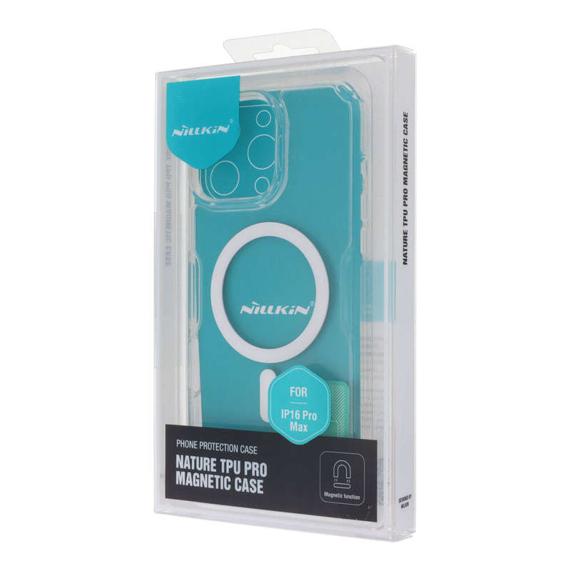 NILLKIN Nature TPU Pro Magnetic Case for iPhone 16 Pro Max White