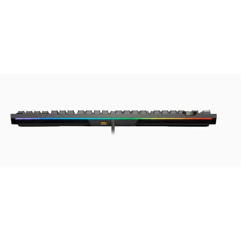 Corsair K100 RGB Mechanical Wired CHERRY MX SPEED Switch Keyboard with RGB Backlighting  Black.