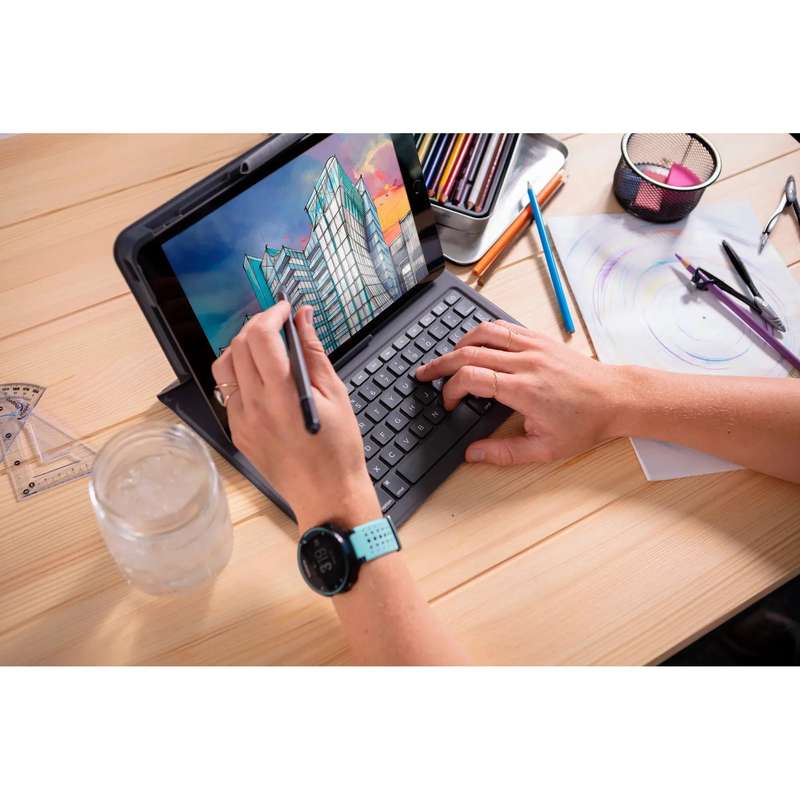 ZAGG-Keyboard Messenger Folio 2-Apple-iPad 10.2/10.5-Charcoal-UK
