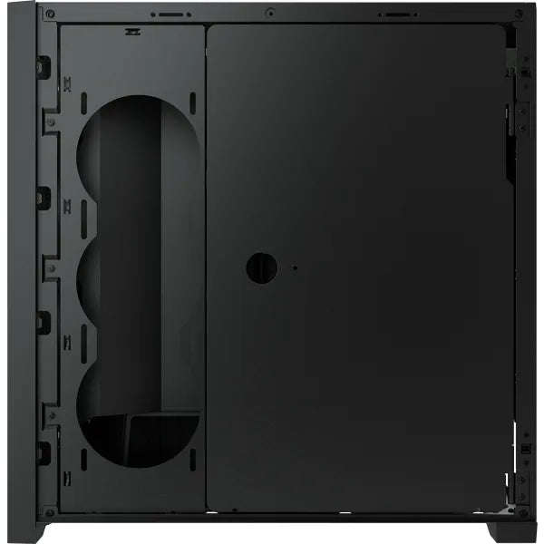 5000X RGB Black Tempered Glass Mid-Tower; 2x 3.5'' |  4x 2.5'' Drive Bays; Up to 360mm Radiator c...