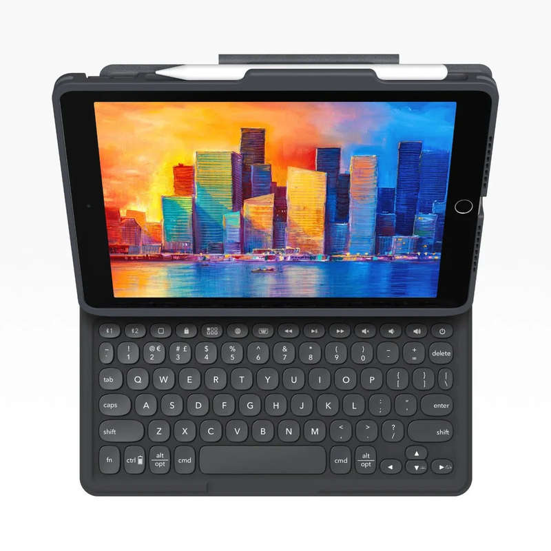 ZAGG-Keyboard-Pro Keys-Apple-iPad 10.9(10th Gen)-Black/Gray-UK