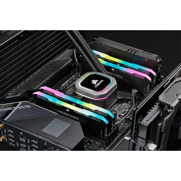Corsair VENGEANCE® RGB PRO SL 16GB (2 x 8GB) DDR4 DRAM 3600MHz C18 Memory Kit; 18-22-22-42; 1.35...