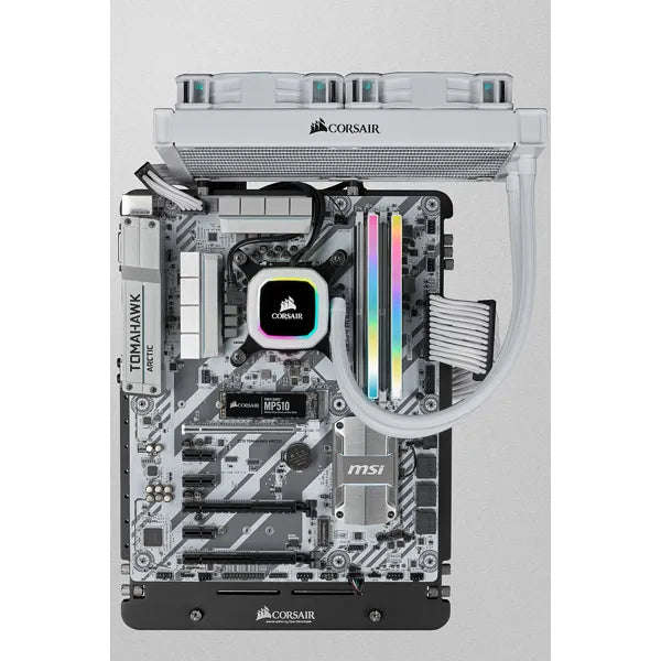 Corsair VENGEANCE® RGB PRO SL 16GB (2 x 8GB) DDR4 DRAM 3200MHz C16 Memory Kit; 18-22-22-42; 1.35...