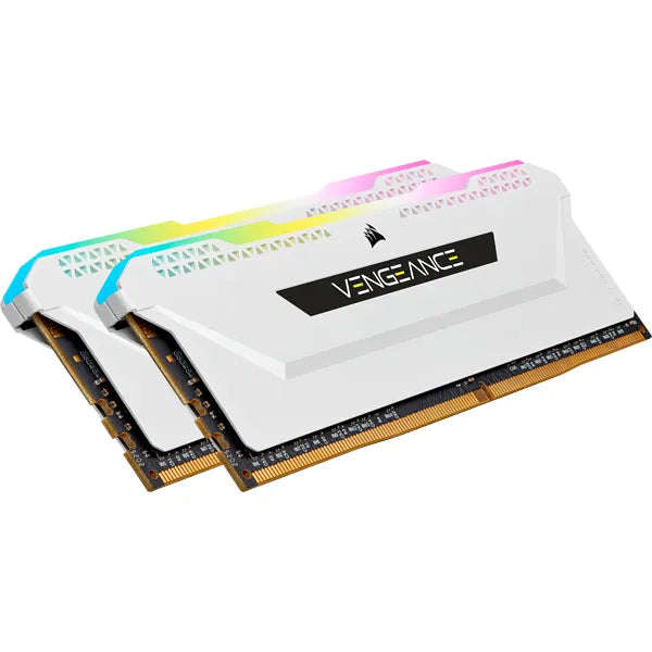 Corsair VENGEANCE® RGB PRO SL 16GB (2 x 8GB) DDR4 DRAM 3200MHz C16 Memory Kit; 18-22-22-42; 1.35...