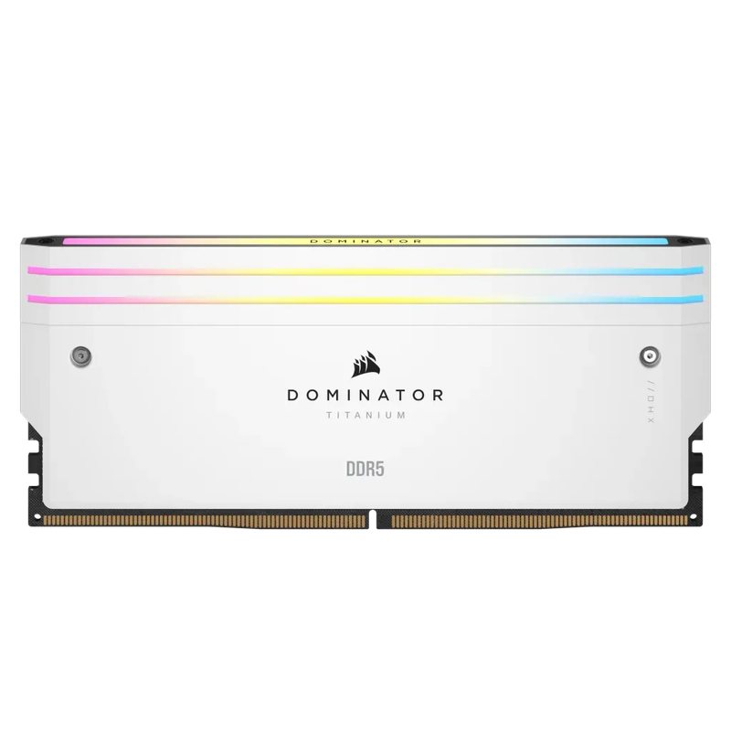 Corsair DOMINATOR TITANIUM 48GB (2 x 24GB) DDR5 7200 CL36-46-46-116 1.40V Intel XMP - WHITE