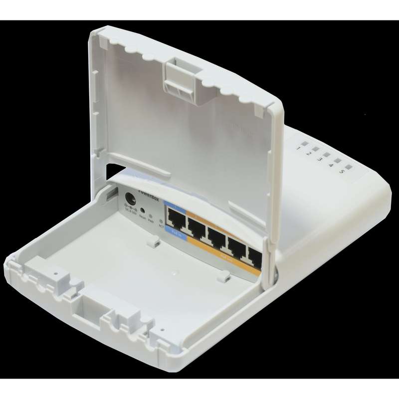 MikroTik PowerBox - Outdoor PoE Router with 5 10/100 ports