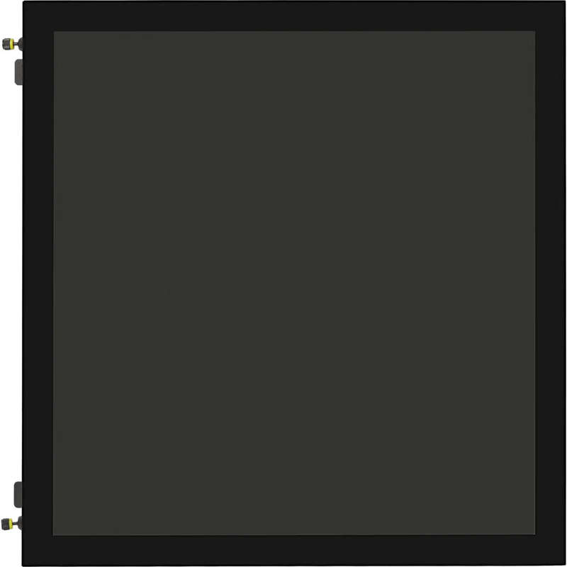 iCUE 4000X/4000D/4000D Airflow Tempered Glass Panel; Black
