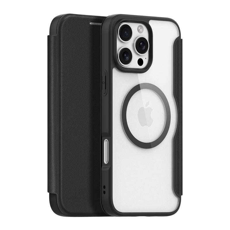 DUX DUCIS Skin X Pro Series Magnetic Horizontal Flip Leather TPU + PU Case for iPhone 16 Pro Max ...