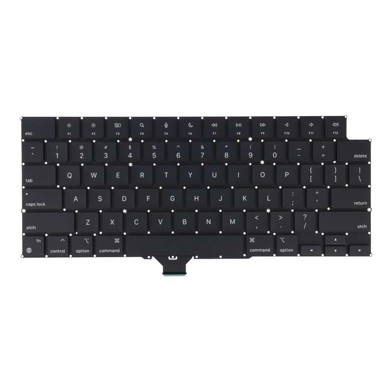 Keyboard with Backlight for MacBook Pro 14" 2021 A2442/Pro 16" 2021 A2485/Pro 14" 2023 A2779/Pro ...