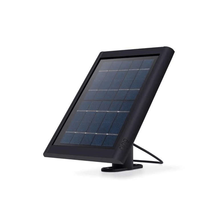 RING - SOLAR PANEL V4- 2ND GEN - BLACK ( FOR : STICK UP PRO, SPOTLIGHT PLUS, SPOTLIGHT PRO)
