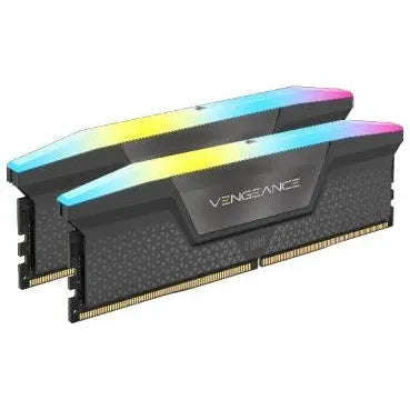 Corsair VENGEANCE RGB DDR5 32GB (2 x 16GB) DDR5 5600 CL40-40-40-77 1.25V Intel XMP & AMD EXPO - G...