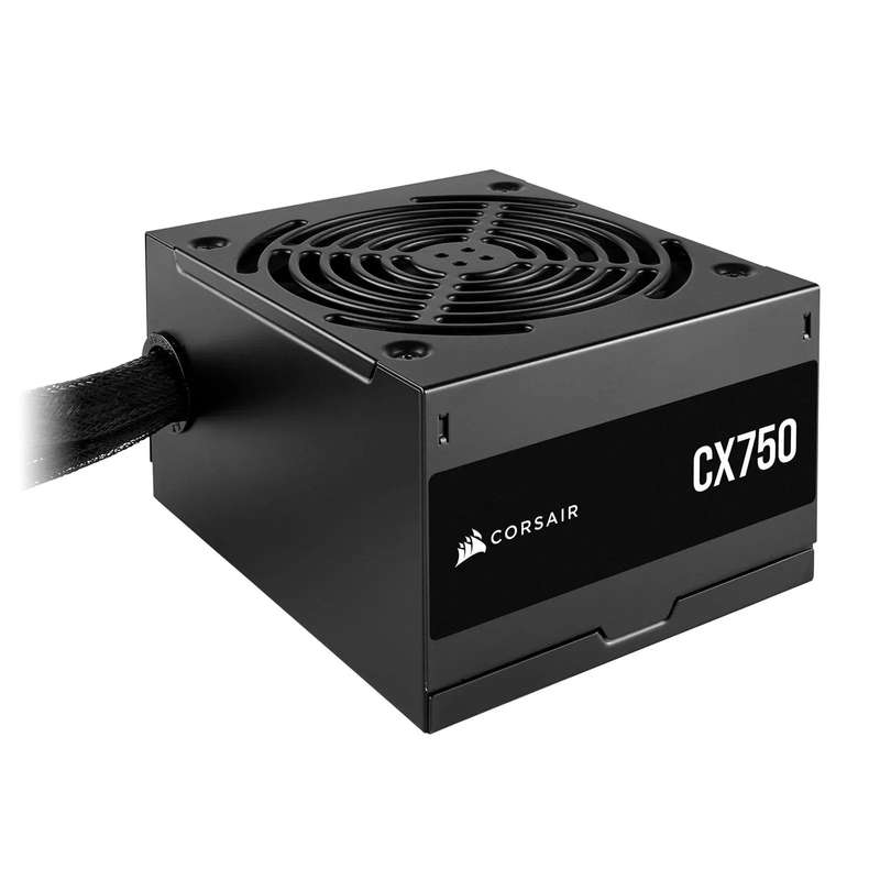 Corsair CX750  750 Watt 80 PLUS® Bronze; 5yr Warranty; ATX (1); EPS (1); PCI-E (2); 4-Pin Per...