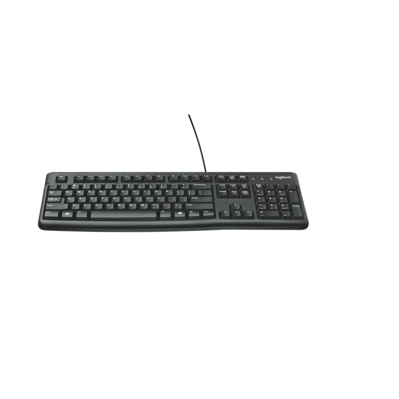 LOGITECH K120 WIRED KEYBOARD - BLACK