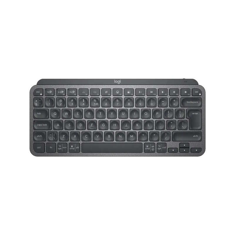 Logitech MX Keys Mini Graphite Minimalist Illuminated Wireless Keyboard