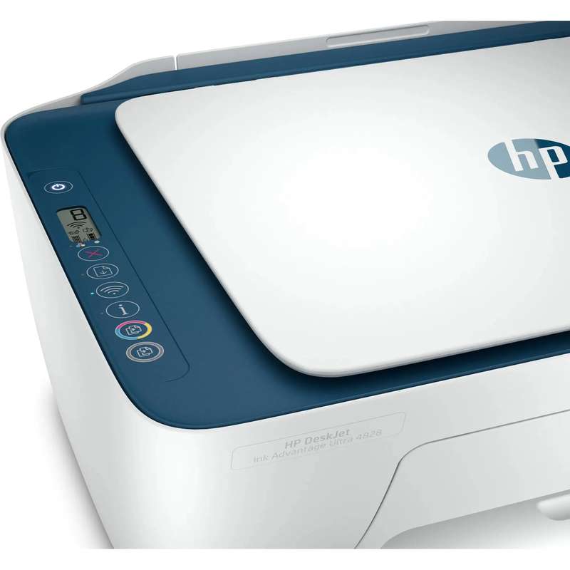 HP DeskJet IA Ultra 4828 AiO Printer A4 Ink; Print; copy; scan; wireless; 7.5 ppm (black) and 5.5...