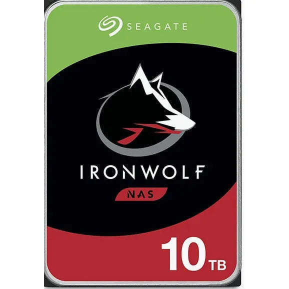 Seagate Ironwolf 10TB 3.5'' HDD NAS Drives;256MB cache; RPM 7200