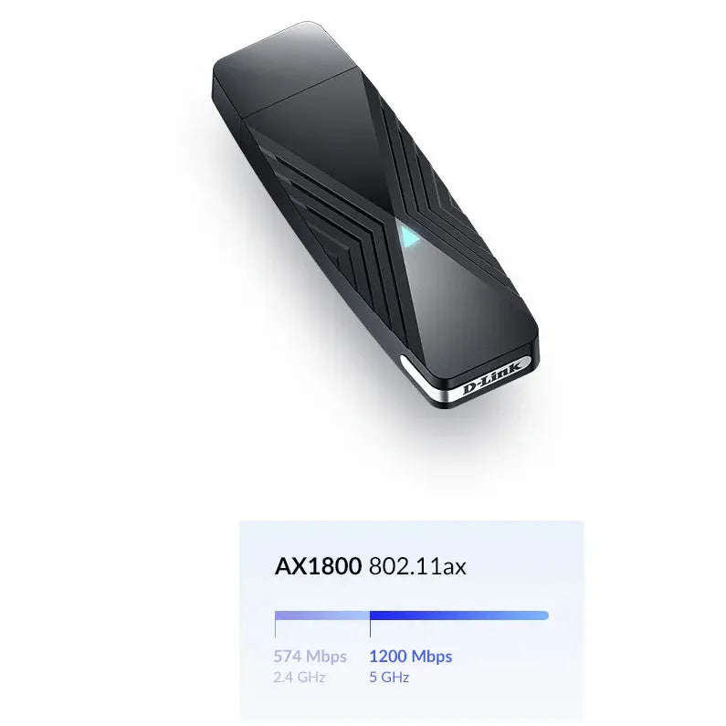 D-Link AX1800 Wi-Fi 6 USB Adapter
