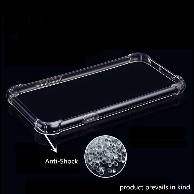 Anti-Shock TPU Case for iPhone 7/8/SE 2020/SE 2022 Transparent