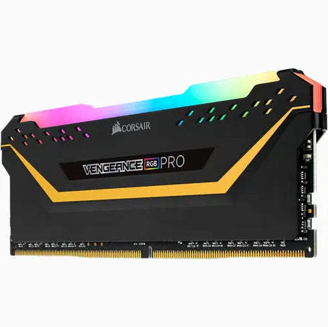 CORSAIR VENGEANCE RGB PRO 16GB (2x8GB) DDR4 3200 C16 Memory Kit; 16-20-20-38; 1.35V - Black TUF e...