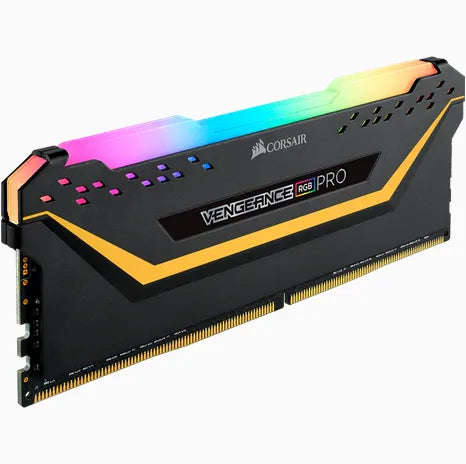 CORSAIR VENGEANCE RGB PRO 16GB (2x8GB) DDR4 3200 C16 Memory Kit; 16-20-20-38; 1.35V - Black TUF e...
