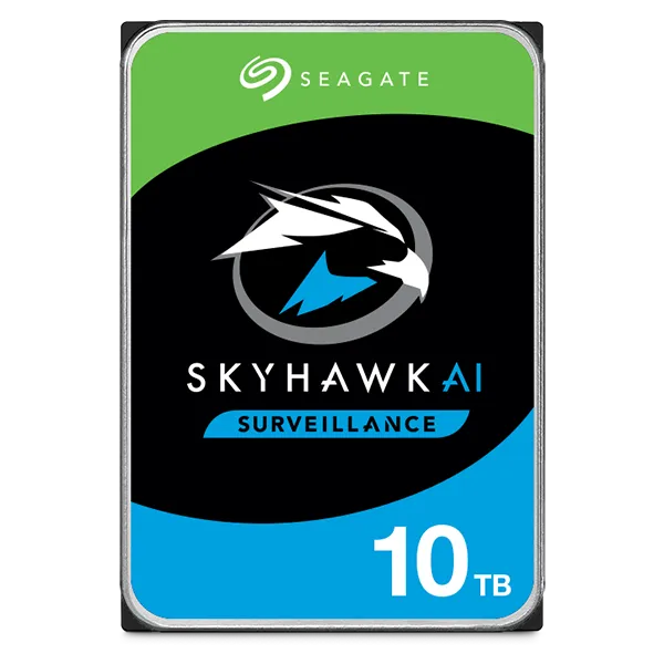 Seagate Skyhawk AI ST10000VE001.  10TB 3.5'' HDD Surveillance Drives; SATA 6GB/s Interface; 256MB...