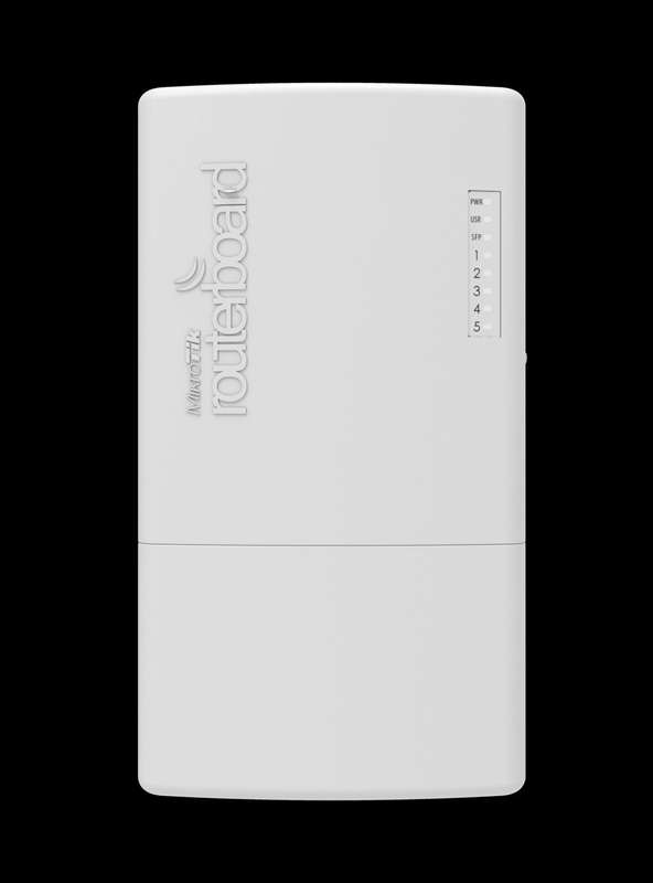 MikroTik PowerBox Pro - Outdoor PoE Router with 5 Gb and 1 SFP port