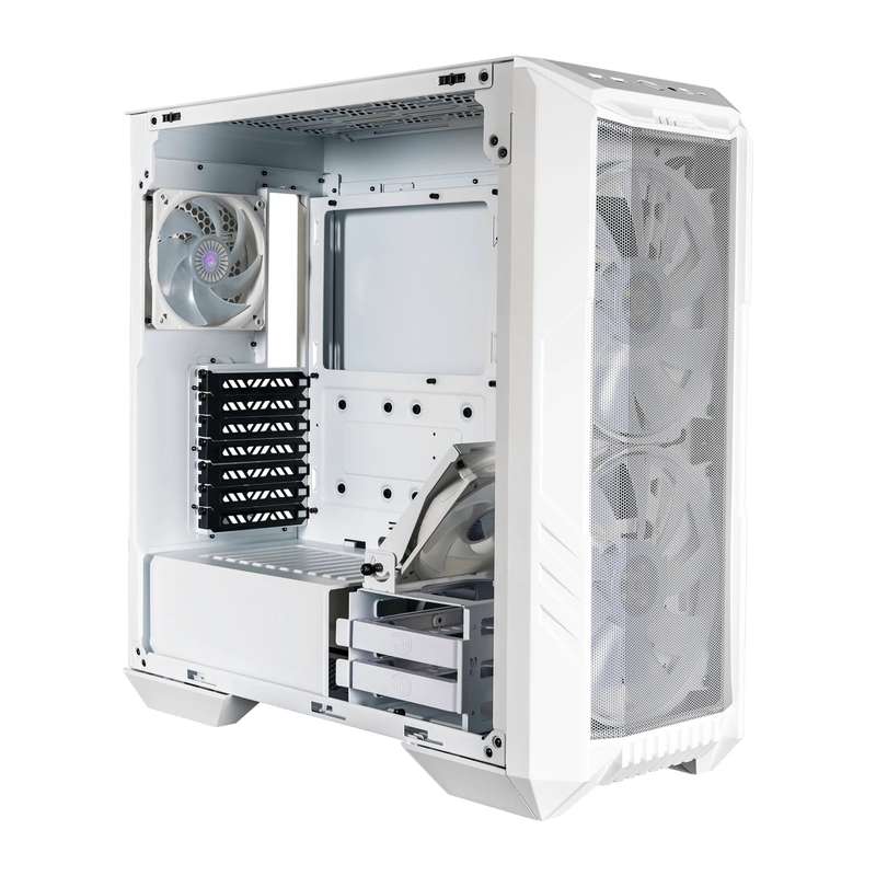 Cooler Master HAF 500 Mid Tower Case White.