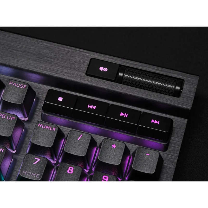 Corsair K70 RGB PRO Mechanical Gaming Keyboard - CHERRY MX SPEED Silver Keyswitches - Black