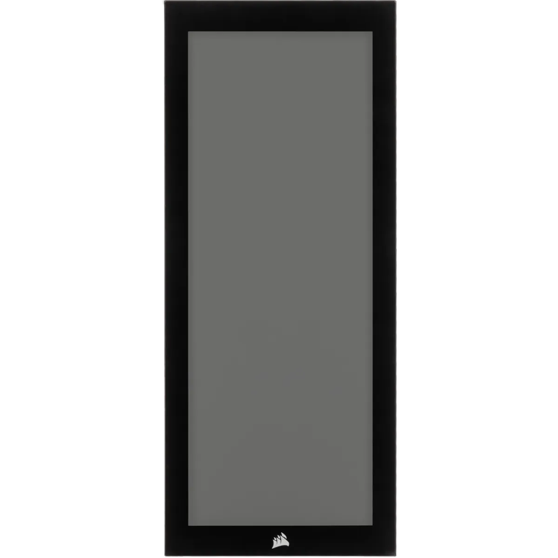 iCUE 4000X Front Tempered Glass Panel; Black