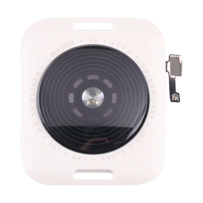 Battery Door with Wireless Charging for Apple Watch SE 2022/2nd 40mm Cellular Version Starlight O...