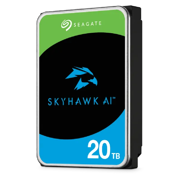 Seagate Skyhawk AI ST12000VE003 12TB 3.5'' HDD Surveillance Drives; SATA 6GB/s Interface; 256MB C...