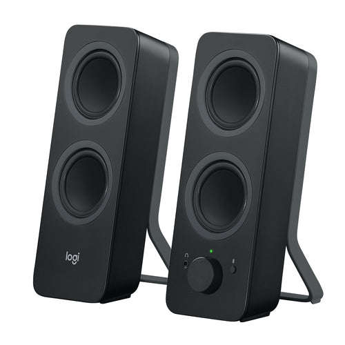 LOGITECH DESKTOP SPEAKERS Z207 BLUETOOTH COMPUTER SPEAKERS WITH 3.5 MM AUDIO CABLE