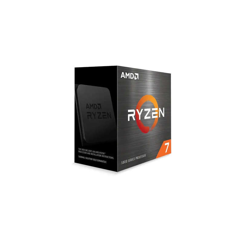 AMD Ryzen 7 5700X3D Desktop Processor (4.1GHz; 100MB; 105W; AM4) - No Fan