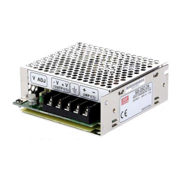 Mean Well - 25W Singe Output DC - DC Converter - 24VDC