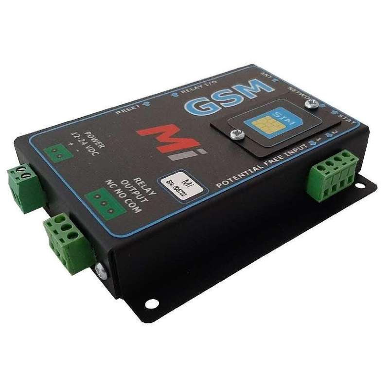 Micro Instruments GSM Relay Rev D With Temperature Monitoring, 2 Inputs, 1 Relay