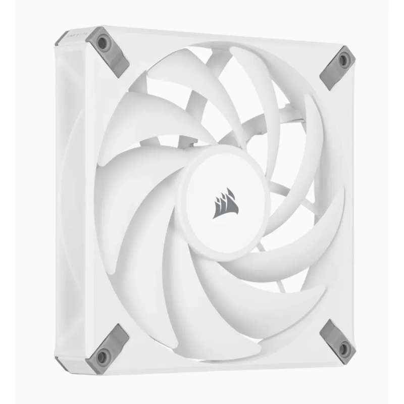 CORSAIR AF ELITE Series; AF140 ELITE WHITE; 140mm Fluid Dynamic Fan with AirGuide; Single Pack.