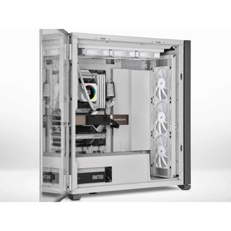 CORSAIR AF ELITE Series; AF140 ELITE WHITE; 140mm Fluid Dynamic Fan with AirGuide; Single Pack.