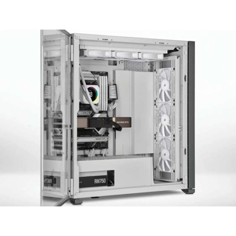 CORSAIR AF ELITE Series; AF140 ELITE WHITE; 140mm Fluid Dynamic Fan with AirGuide; Single Pack.