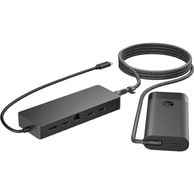 HP UNIVERSAL USB-C HUB AND LAPTOP CHARGER COMBO