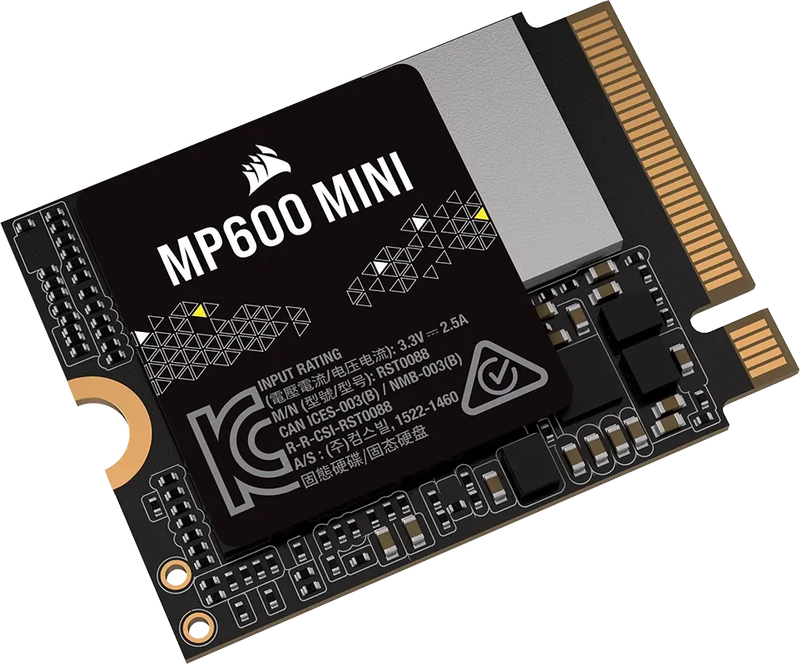 Corsair MP600 MINI 1TB M.2 NVMe PCIe Gen. 4 x4 SSD; Read Up To 4800MB/s; Write up to 4800MB/s
