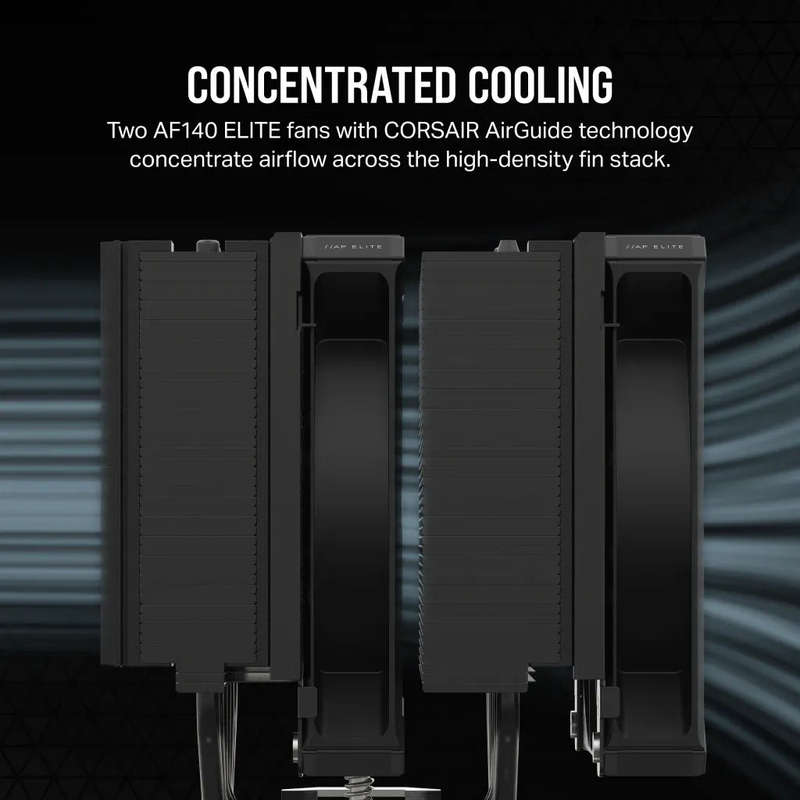 Corsair A115 High-Performance Dual Fan Tower CPU Air Cooler