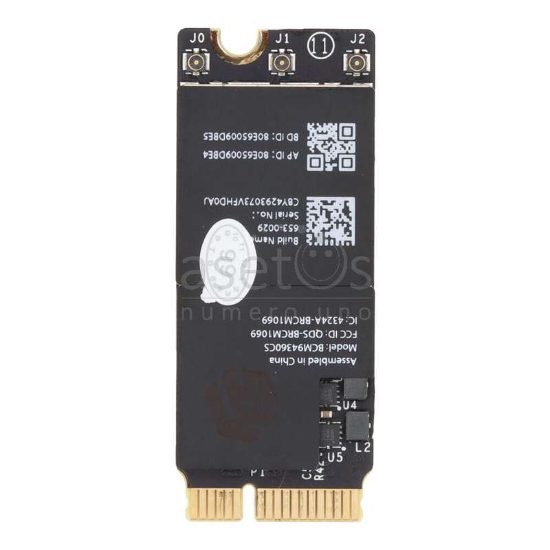 BCM94360CS Wireless/Bluetooth Network Card for MacBook Retina Pro 15.4" A1398/Macbook Retina Pro ...