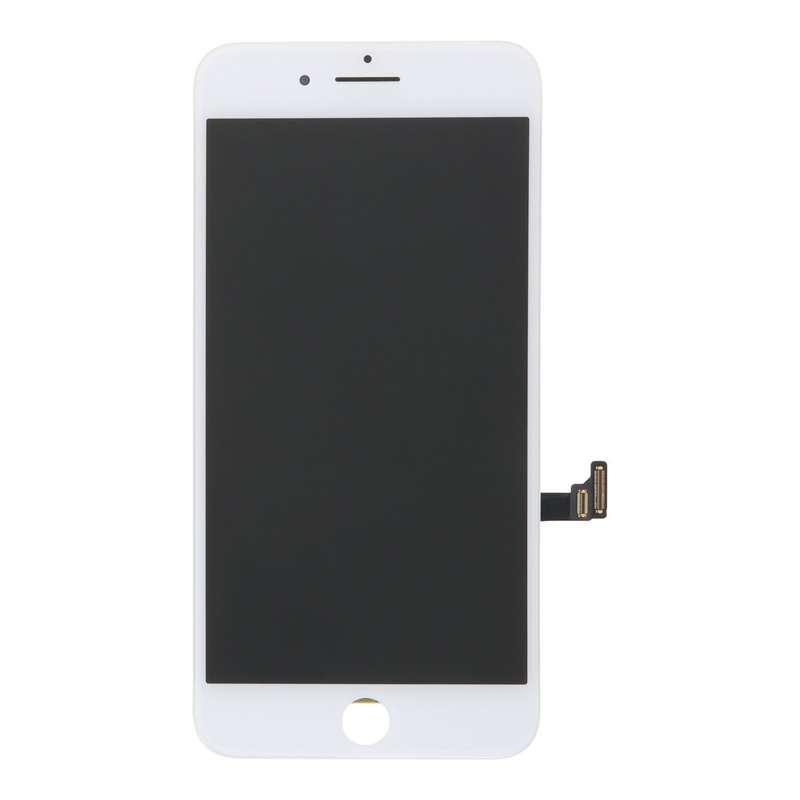 Screen Replacement With Small Parts without Fingerprint Sensor Flex Cable for iPhone 8 Plus White...