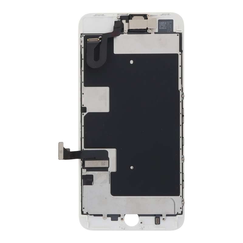 Screen Replacement With Small Parts without Fingerprint Sensor Flex Cable for iPhone 8 Plus White...