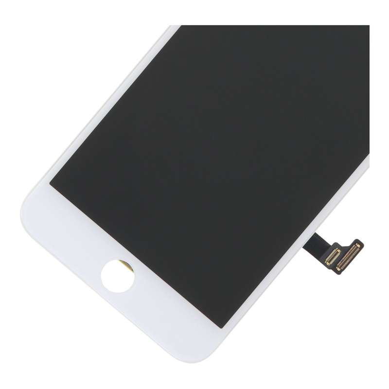 Screen Replacement With Small Parts without Fingerprint Sensor Flex Cable for iPhone 8 Plus White...