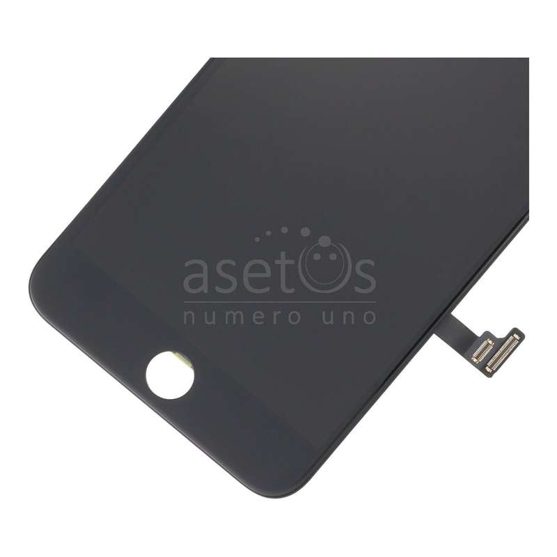 Screen Replacement With Small Parts without Fingerprint Sensor Flex Cable for iPhone 8 Plus Black...
